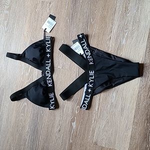 Kendall & Kylie 2 Piece Swimsuit Size Medium